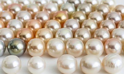 Lustrous pearl collection elegant iridescent gems for jewelry design