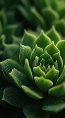 A Vibrant Green Succulent Is Natures Living Sculpture
