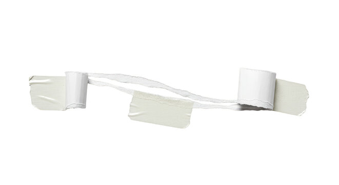 Isolated Transparent Plaster Adhesive Bandage For Medical Care and Treatment