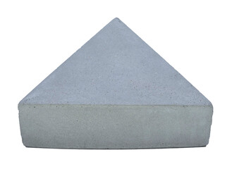 Concrete template podium pedestal for show cosmetic or skin care products display on transparent background png file