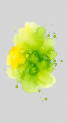 abstract watercolor background with splashes