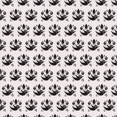 Nature inspire seamless pattern design