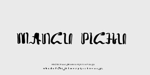 A distorted aksara traditioan java inspired display font with Andean vibes. Perfect for posters, titles, ethnic themes, mysterious design, and artistic visual identity projects.
