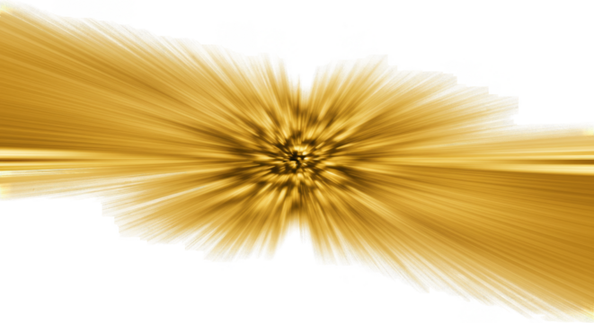 Abstract Gold Radial Burst Light Effect Background Illustration