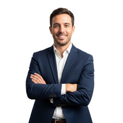 businessman isolated