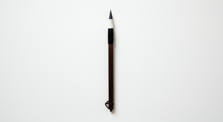 Naklejka premium Calligraphy brush on white background