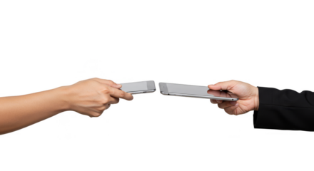 Hands Exchange Credit Card Finance Business Transaction PNG