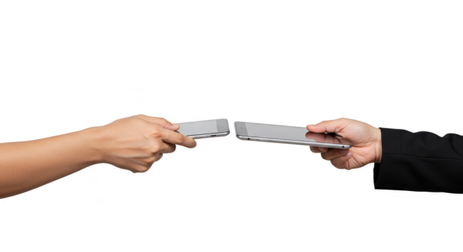 Hands Exchange Credit Card Finance Business Transaction PNG