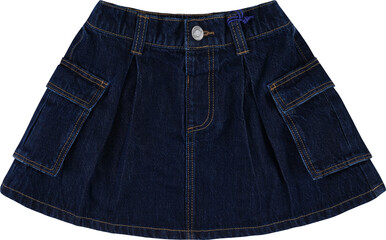 blue jeans skirt