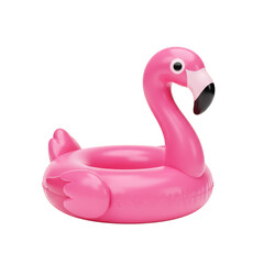 Illustration Of Pink Flamingo Float Pool Summer Fun Inflatable Water