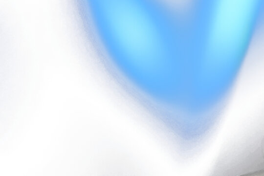 Blue sky purple color grainy gradient shape transparent background. Abstract color gradient cutout on transparent background. Vibrant grungy, noise texture effect