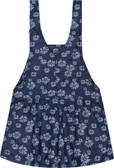 blue dress isolated