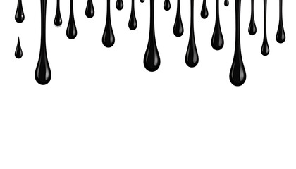 Abstract macro water drop on white background.
