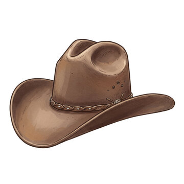 cowboy hat clipart transparent background
