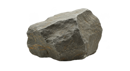 Isolated Transparent Background of Pyrite Rock Mineral Specimen Golden
