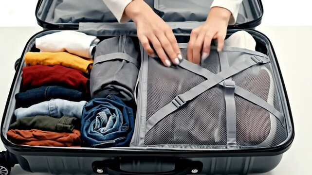 Travel packing tips: how to pack a suitcase efficiently and maximize space for your next vacation trip
