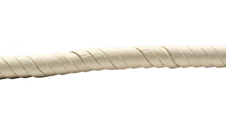 Isolated Texture of Rope Detail Cable Fiber and Nautical Knot String