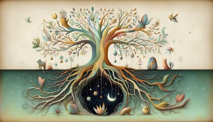 El Árbol del Alma y la Galaxia Interior