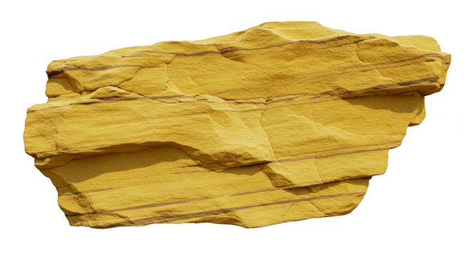 Isolated Sandstone Rock Formation Texture Geology Mineral Background