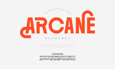Bold and unique futuristic font with creative letterforms, perfect for gaming and tech branding