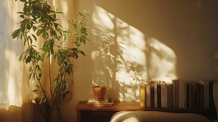 interior of a hotel room