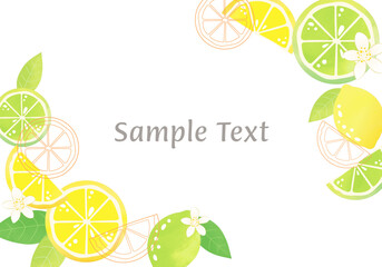 爽やかレモンフレームA