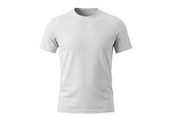 Isolated White Tshirt Apparel Mockup Clothing Fashion Style Template