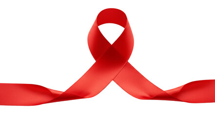 Red Ribbon Aids Awareness Cancer Support Health Symbol Transparent