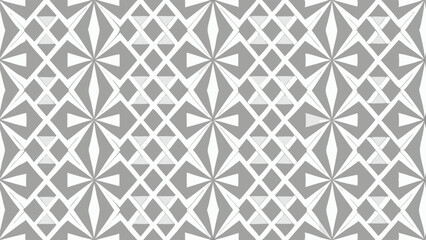 Geometric seamless pattern with white and gray diamond shapes background texture