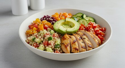 Vibrant Quinoa Chicken Bowl: A Healthy and Delicious Meal