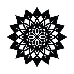 abstract flower vector