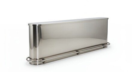 Stainless steel rectangular container