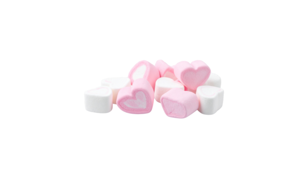 Beautiful bouquet of pink tulips blooming on a white background