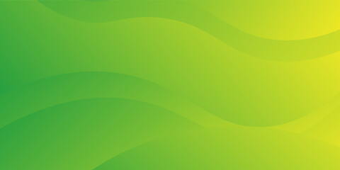 Abstract Modern Background with Vibrant Green Yellow Color Gradient for Website Landing Page, vector illustration