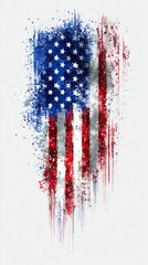 Us national holiday pennants,4 July , USA