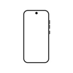 Mobile phone icon set. for mobile concept and web design. vector illustration.
