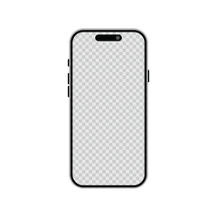 Smart Mobile Phone Icon Set – Minimal Vector Smartphone Symbols for App, UI & Web Interface Design detailed mobile phone template front view, model mobile phone.