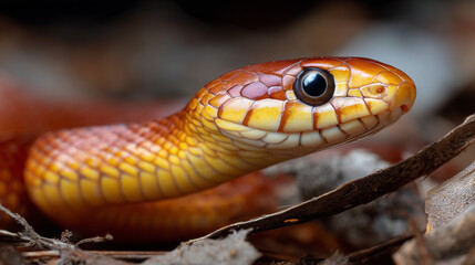 Fototapeta premium Slither Into Knowledge: It’s World Snake Day