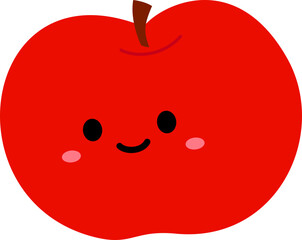 귀여운 과일 캐릭터 일러스트