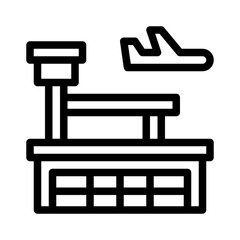 airport line icon