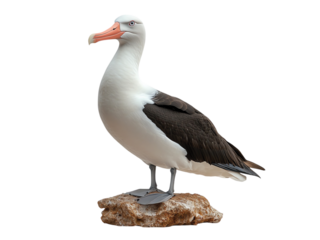 Black-browed Albatross isolated on transparent background png