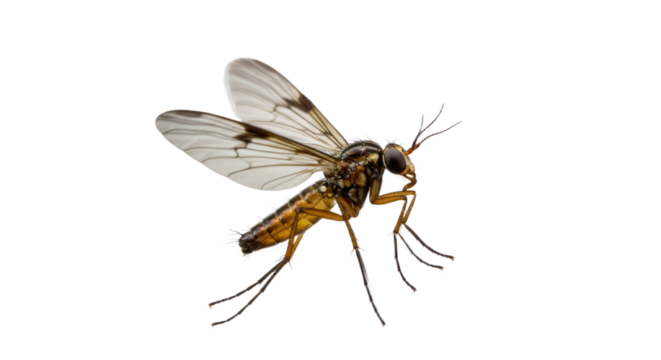 Closeup of a March Fly.