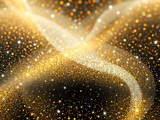 golden christmas background