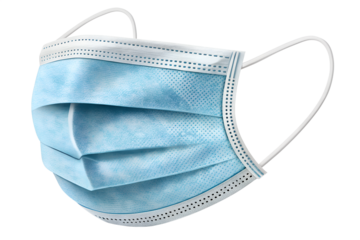 Blue Disposable Face Mask for Protection