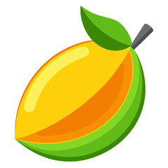 Mango vector
white background
