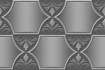 3d mould ceramic tiles art. Digital home decorative art wall tiles design background. Dark gray and light gray combination. Embossed tiles. Ceramic Wall tiles 3d Punch Design.	
