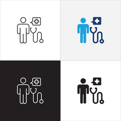 Ambulance rescue icons collection. Helicopter and car ambulance icon set. Icon symbol compatible for first aid, medical help, clinic, medic, emergency help. Vector illustration