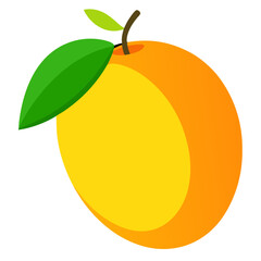 Mango vector
 white background