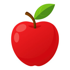 apple, isolated on white background