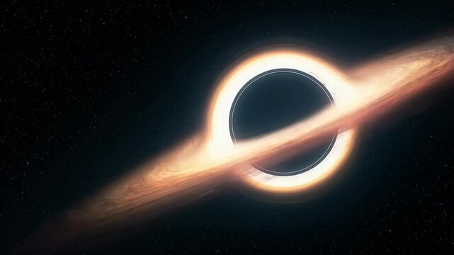 Supermassive Black Hole Accretion Disk.